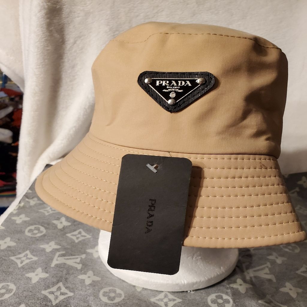 Beige Bucket Hat
